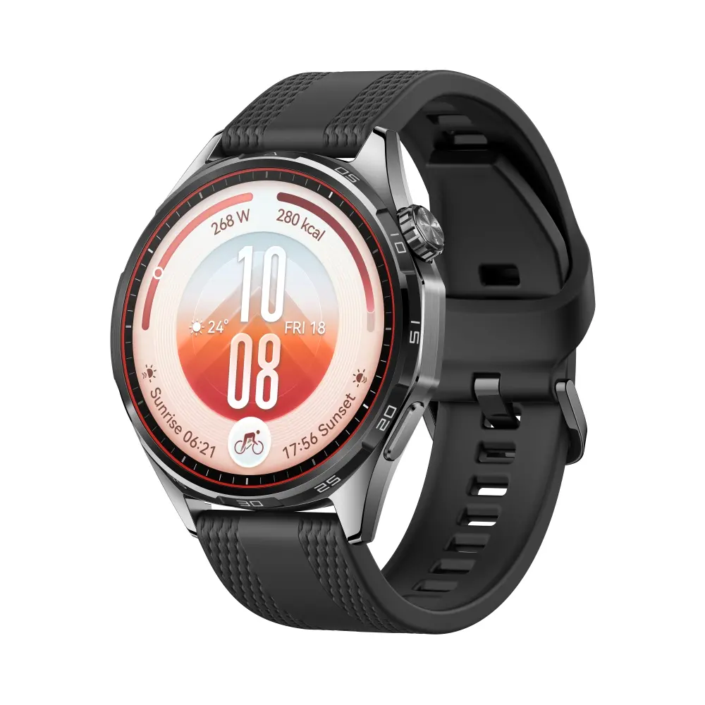 Часовник, Huawei Watch GT 7 Atum-B39F Black Fluoroelastomer + Huawei Freebuds SE 4 ANC, White - image 1