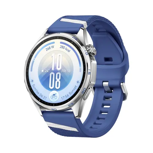 Часовник, Huawei Watch GT 7 Atum-B39FC Blue and White Fluoroelastomer + Huawei Freebuds SE 4 ANC, White - 2