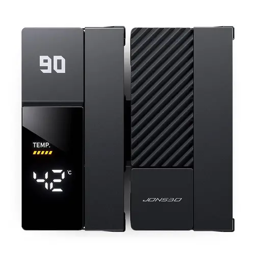 Охладител за процесор Jonsbo CC90 Dual Tower 130mm Display - Черен - 6