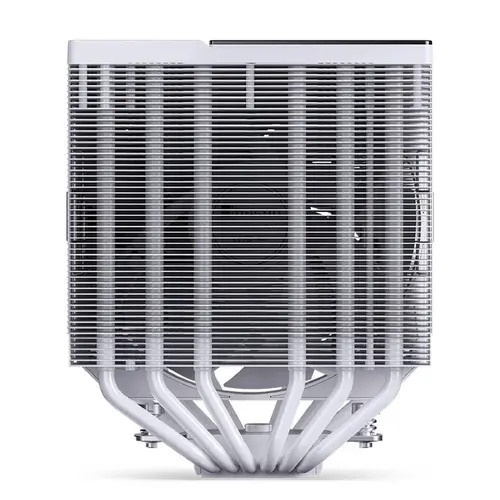 Охладител за процесор Jonsbo CC90 Dual Tower 130mm Display - Бял - 4