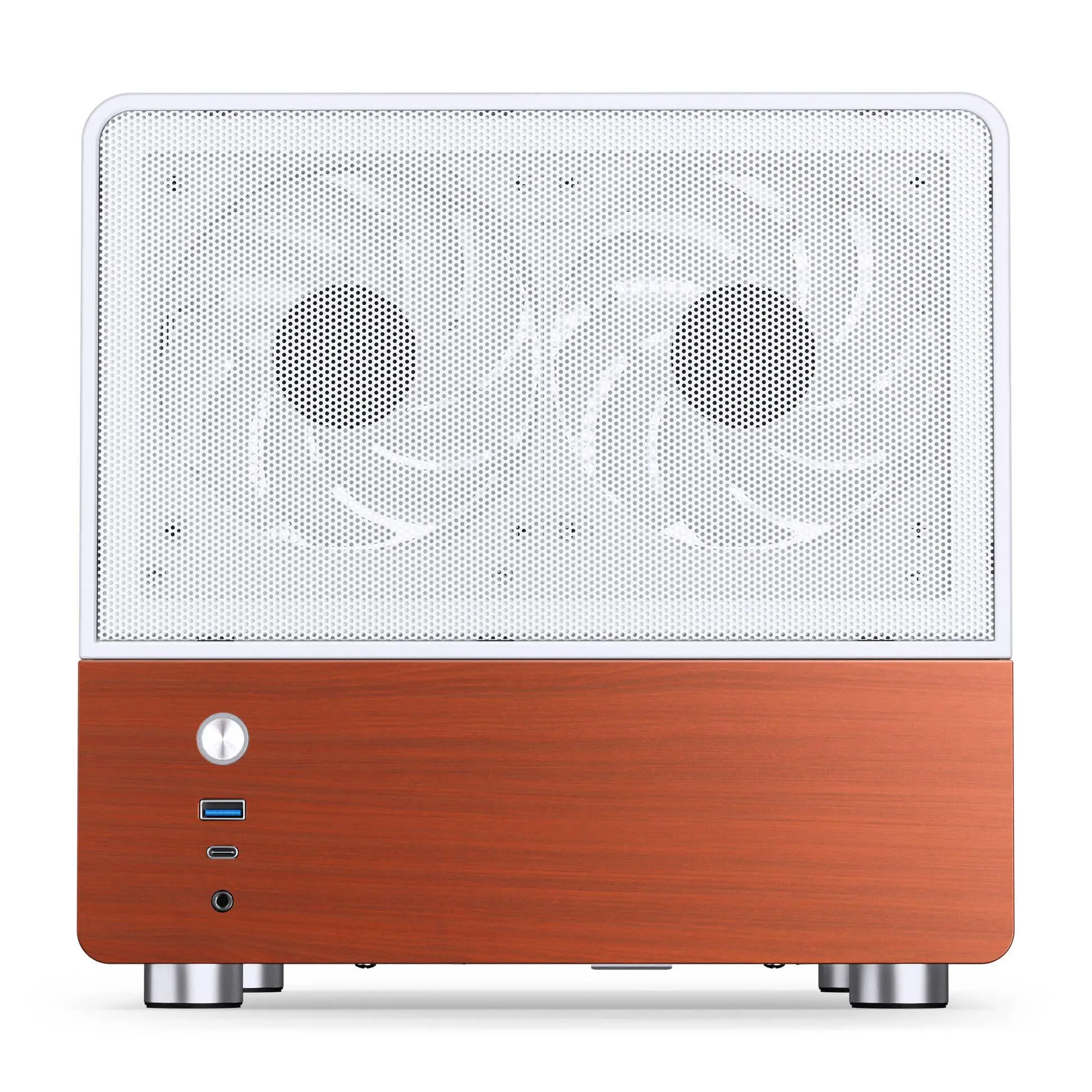 Кутия Jonsbo V12 Micro-ATX - Бяла - image 1