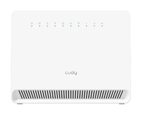 Рутер, Cudy LT500E Wi-Fi 4G LTE Cat.4 Router AC1200 Wi-Fi build-in 4G LTE modem 4 10/100M RJ45 Ports Nano SIM Slot, 300Mbps at 2.4GHz + 867Mbps at 5GHz Internal antennas Cudy Mesh Support - 1