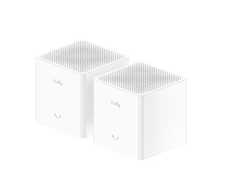 Рутер, Cudy M1200 (2-Pack) AC1200 Wi-Fi Mesh Solution 867Mbps at 5GHz + 300Mbps at 2.4GHz
