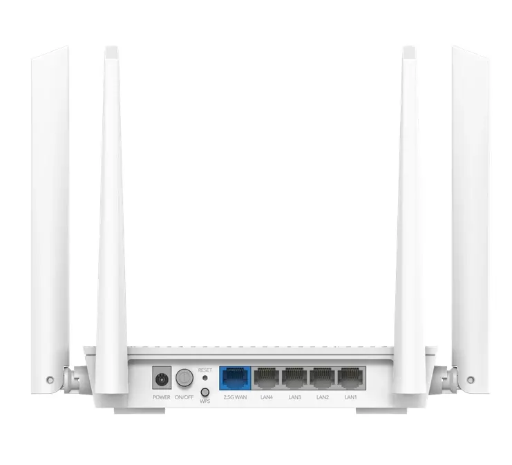 Рутер, Cudy WR3000H AX3000 2.5G Dual Band Wi-Fi 6 Mesh Router 2402Mbps at 5GHz + 574Mbps at 2.4GHz, 1 x 2.5G Port , 4 x 10/100/1000Mbps Ports Cudy Mesh Cudy APP - image 1