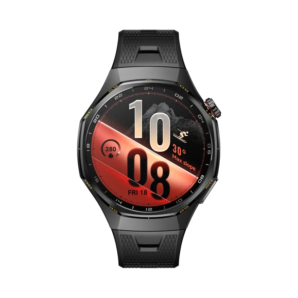 Часовник, Huawei Watch GT 7 Pro Atum-B49F Black Fluoroelastomer + Huawei Freebuds SE 4 ANC, White