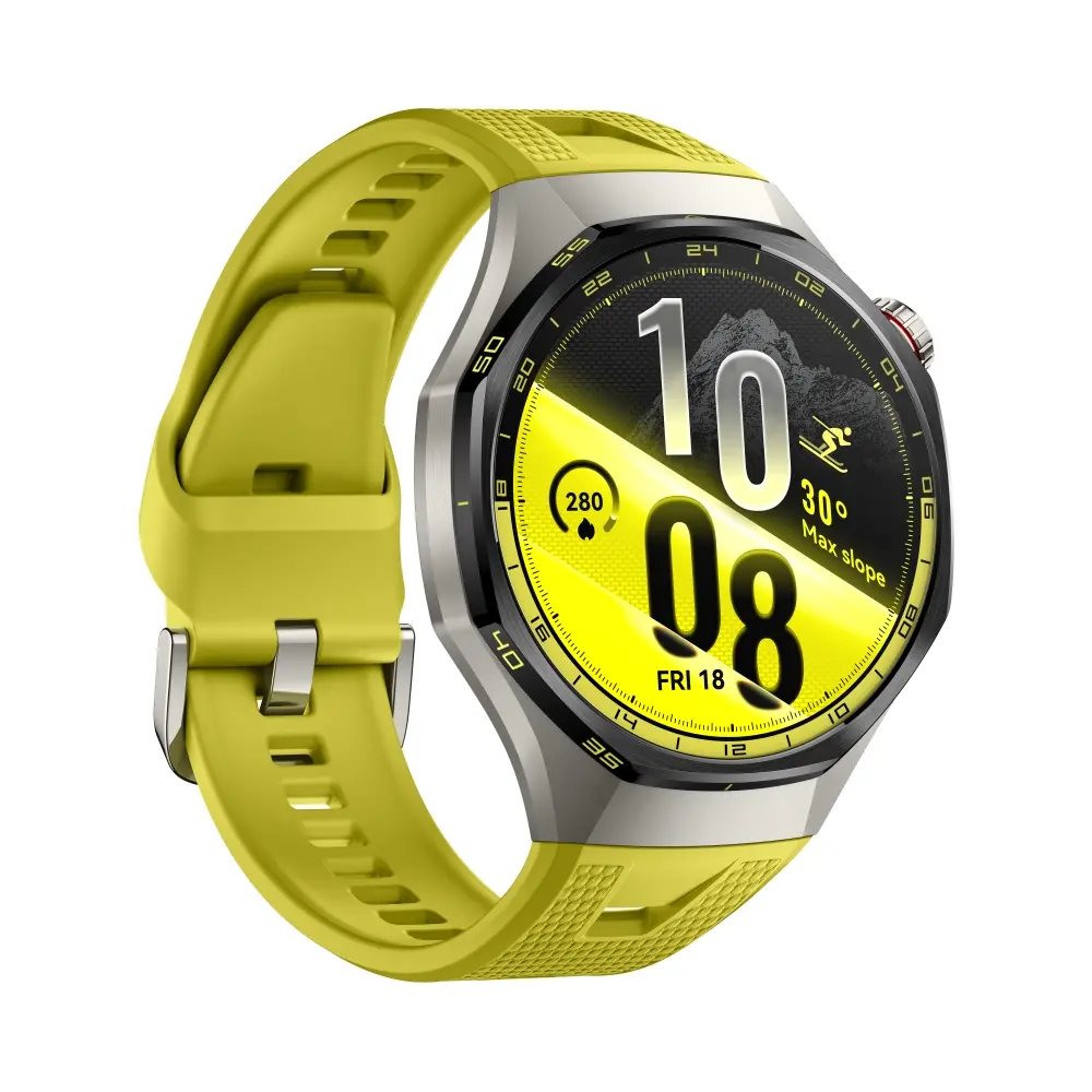 Часовник, Huawei Watch GT 7 Pro Atum-B49W Yellow Fluoroelastomer + Huawei Freebuds SE 4 ANC, White - image 2