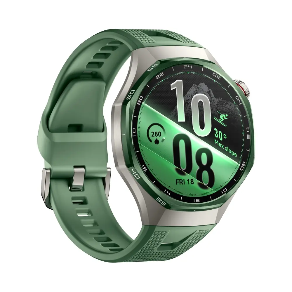 Часовник, Huawei Watch GT 7 Pro Atum-B49C Green Fluoroelastomer + Huawei Freebuds SE 4 ANC, White - image 2
