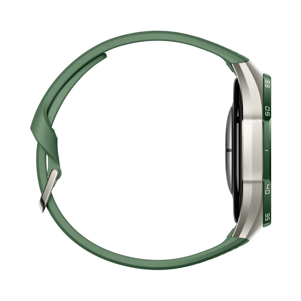 Часовник, Huawei Watch GT 7 Pro Atum-B49C Green Fluoroelastomer + Huawei Freebuds SE 4 ANC, White - image 4