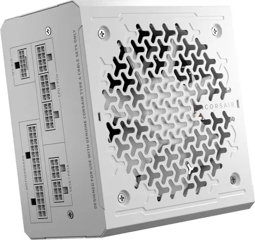Corsair RMe White Series (generația a 3-a), RM850e ThermalProtect White, 850 Watt, ATX 3.1, PCIe 5.1, certificat Cybenetics Platinum, sursă - 2