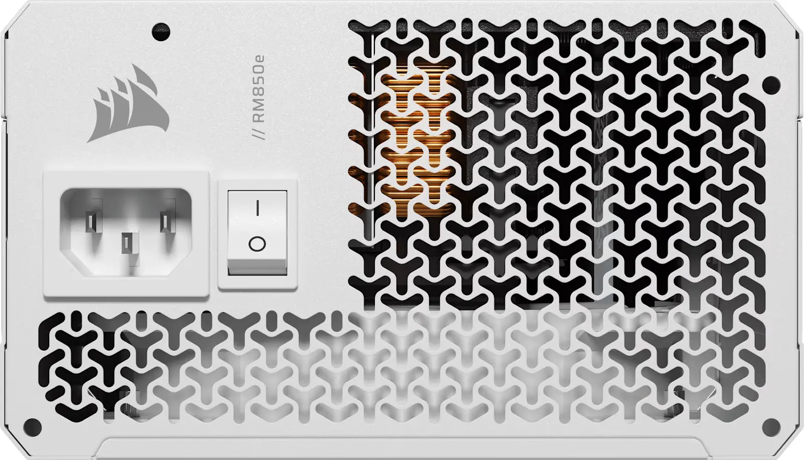 Corsair RMe White Series (3ης γενιάς), RM850e ThermalProtect White, 850 Watt, ATX 3.1, PCIe 5.1, πιστοποίηση Cybenetics Platinum, πλήρως αρθρωτό - image 2