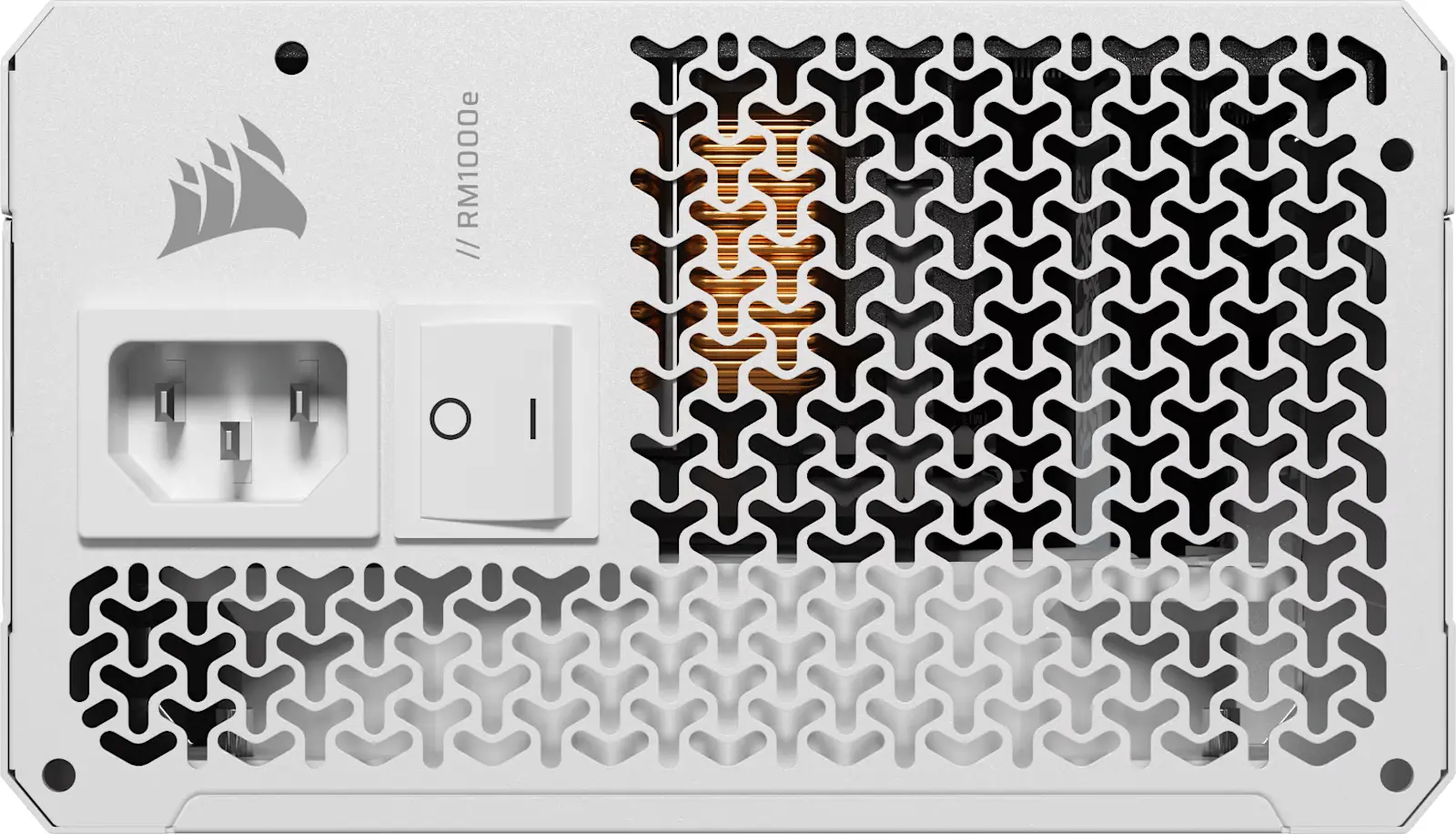 Corsair RMe White Series (3ης γενιάς), RM1000e ThermalProtect White, 1000 Watt, ATX 3.1, PCIe 5.1, πιστοποίηση Cybenetics Platinum, πλήρως αρθρωτό - image 3