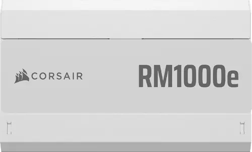Corsair RMe White Series (3ης γενιάς), RM1000e ThermalProtect White, 1000 Watt, ATX 3.1, PCIe 5.1, πιστοποίηση Cybenetics Platinum, πλήρως αρθρωτό - 6