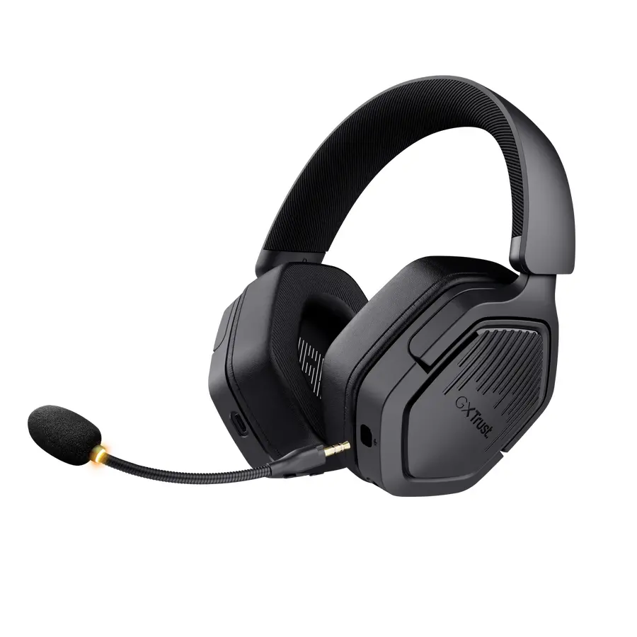 Слушалки, TRUST GXT 493 Carus Wireless Multiplatform headset - Black - image 1