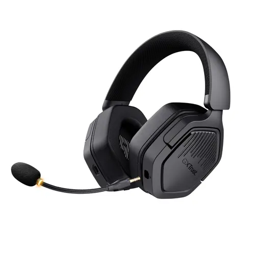 Слушалки, TRUST GXT 493 Carus Wireless Multiplatform headset - Black - 2