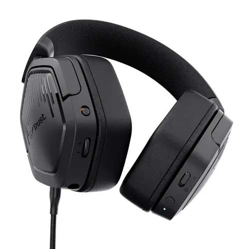 Слушалки, TRUST GXT 493 Carus Wireless Multiplatform headset - Black - 4