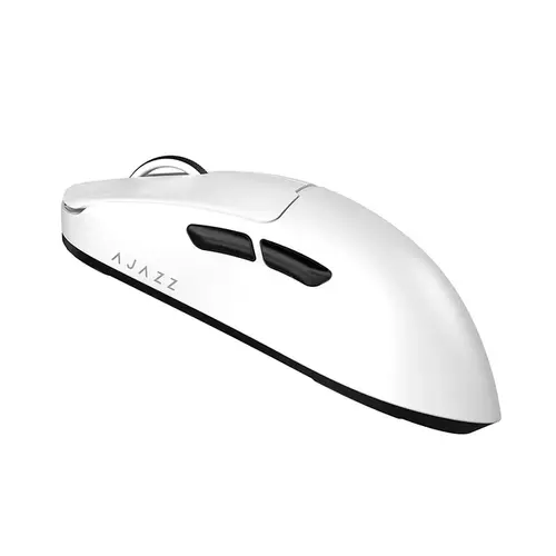 Ajazz професионална геймърска мишка AJ159 V2 MC - Wireless Gaming Mouse - 1K, Magnetic Charging Dock, White - 3
