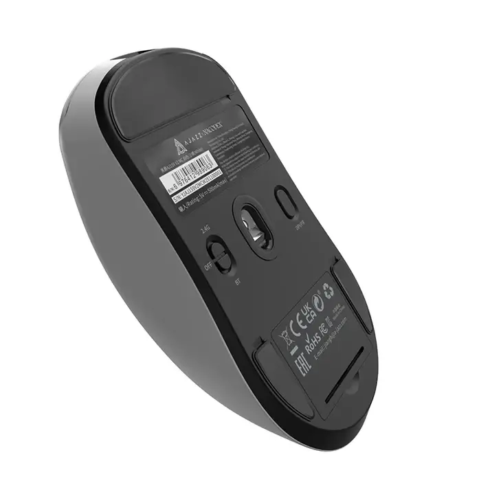 Ajazz професионална геймърска мишка AJ159 V2 MC - Wireless Gaming Mouse - 1K, Magnetic Charging Dock, White - image 5