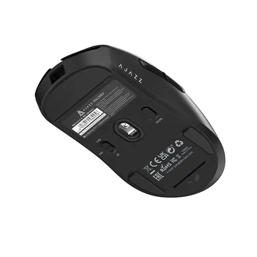 Ajazz професионална геймърска мишка AJ159 V2 MC - Wireless Gaming Mouse - 1K, Magnetic Charging Dock, Black - 5