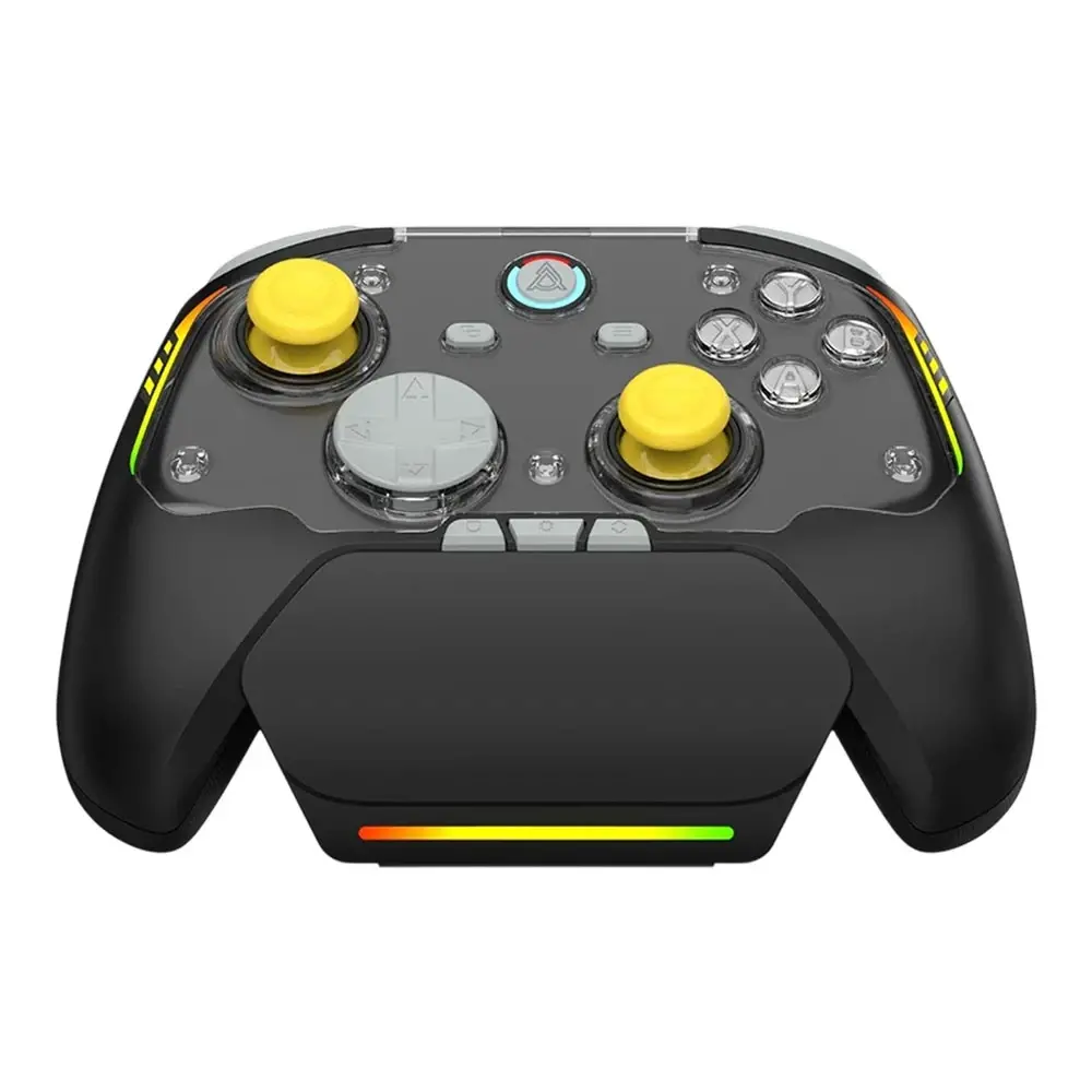 Ajazz геймпад Gamepad Set GP100 NS - Hall Effect, 1000Hz, Wireless, Bluetooth, 1000Hz - Black, Gray, Yellow