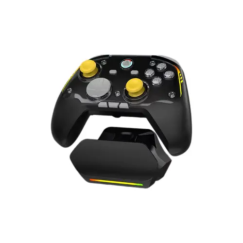 Ajazz геймпад Gamepad Set GP100 NS - Hall Effect, 1000Hz, Wireless, Bluetooth, 1000Hz - Black, Gray, Yellow - 2