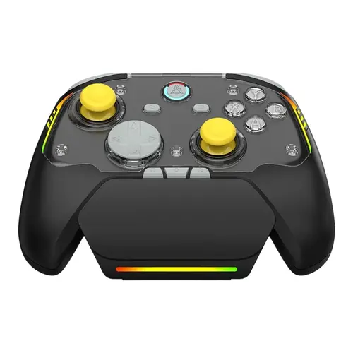 Ajazz геймпад Gamepad Set GP100 NS - Hall Effect, 1000Hz, Wireless, Bluetooth, 1000Hz - Black, Gray, Yellow