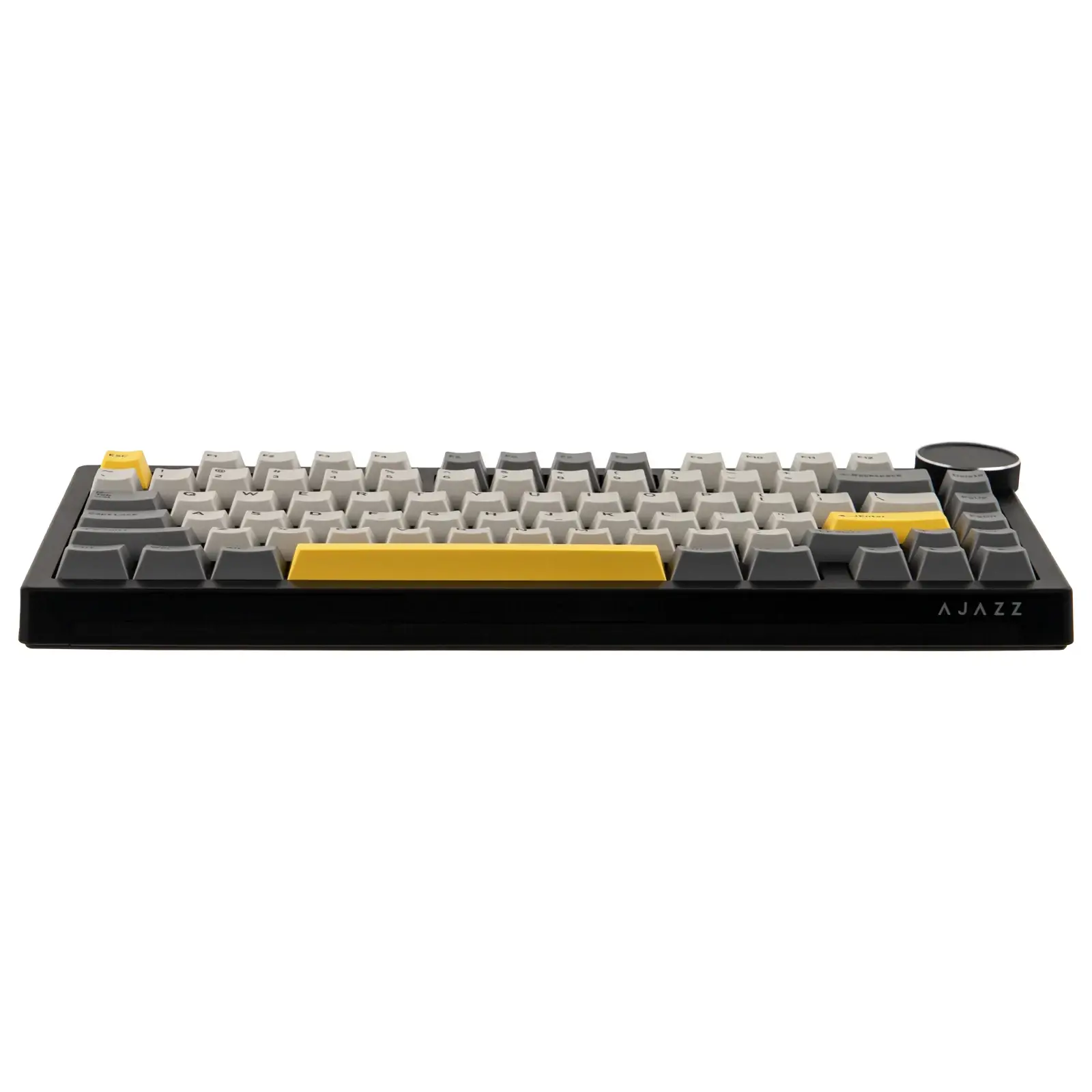 Ajazz геймърска механична клавиатура Gaming Mechanical Keyboard AK820 V2 - Arctic Isle Magnetic Switch [Linear] (English US), Black, Gray, Yellow - image 4
