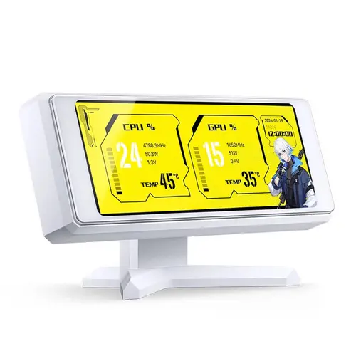Display informativ pentru carcasă Jonsbo DS339 3.3" IPS - Alb - 1