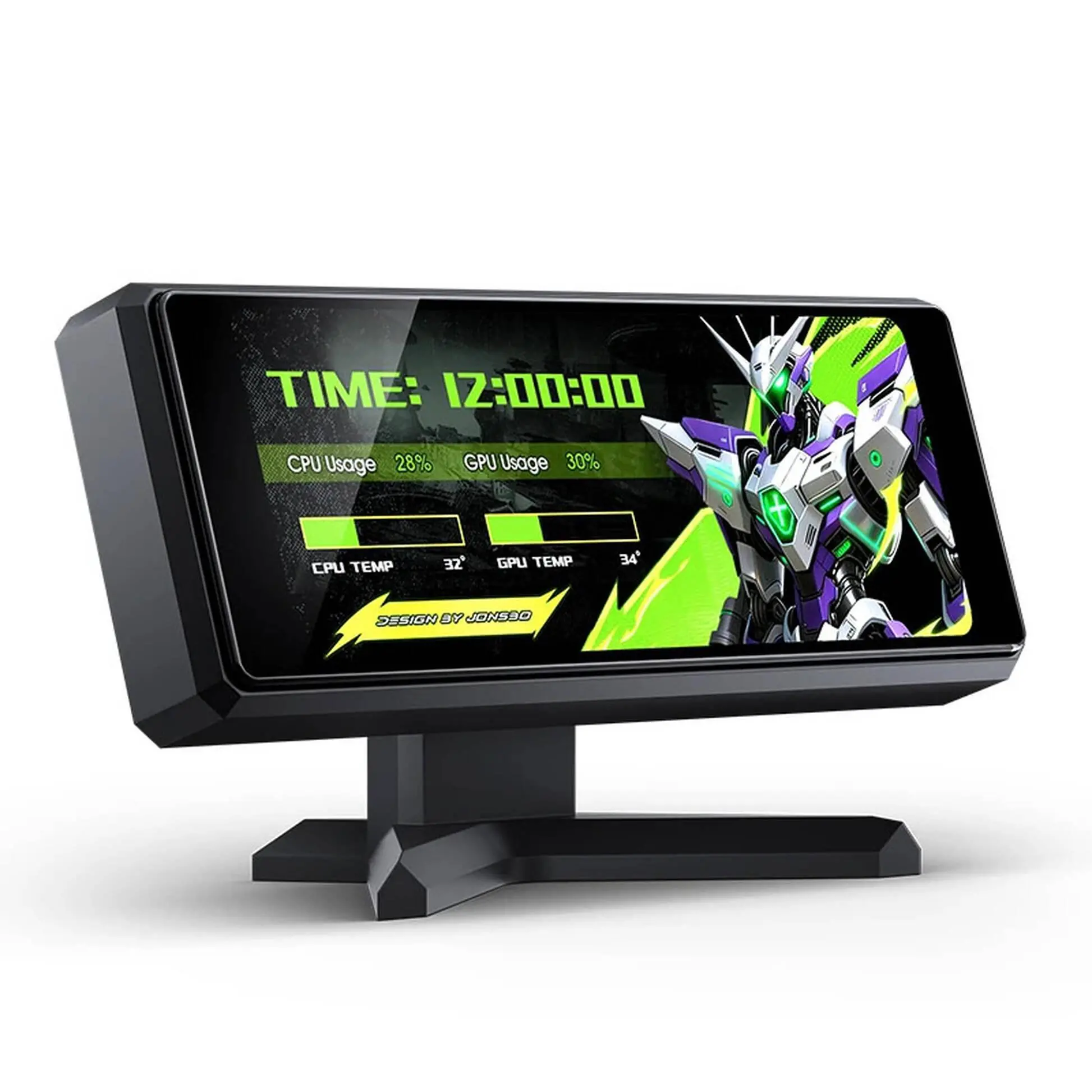 Display informativ pentru carcasă Jonsbo DS339 3.3" IPS - Negru