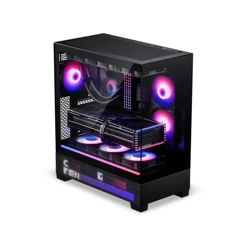 Phanteks Case E-ATX - View Matrix Black - image 11