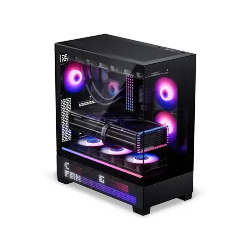 Phanteks Case E-ATX - View Matrix Black - 12