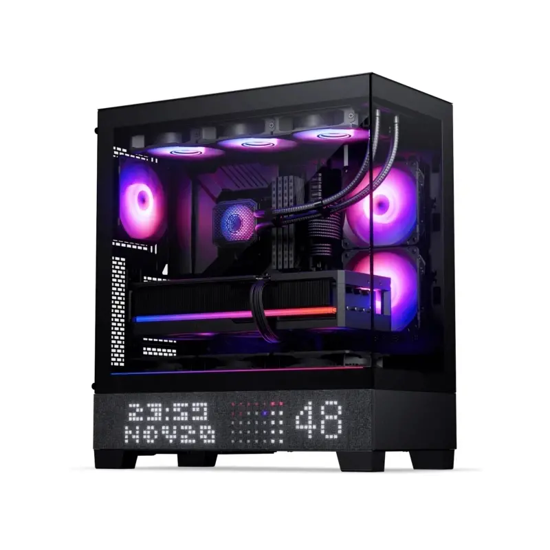 Phanteks Case E-ATX - View Matrix Black - image 9