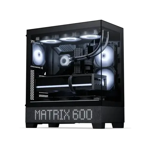 Phanteks Carcasă E-ATX - View Matrix Black - 1