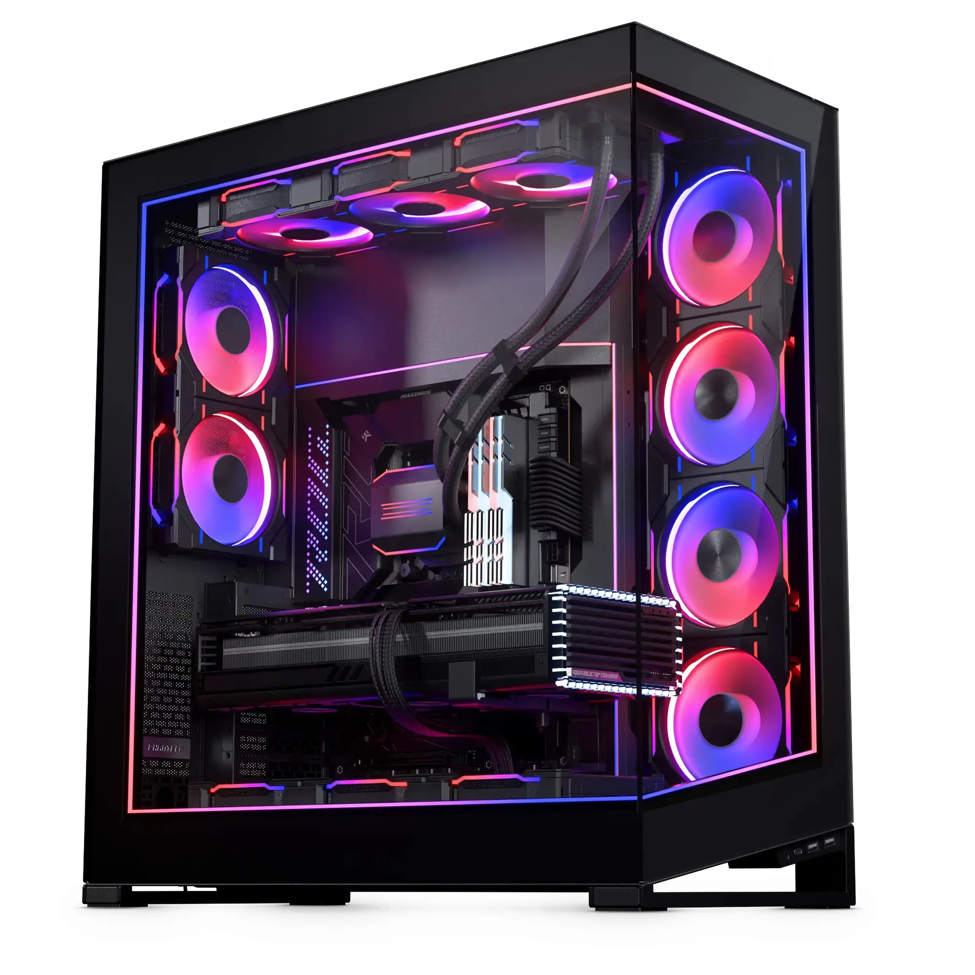 Phanteks кутия Case E-ATX - NV7 Black - image 8