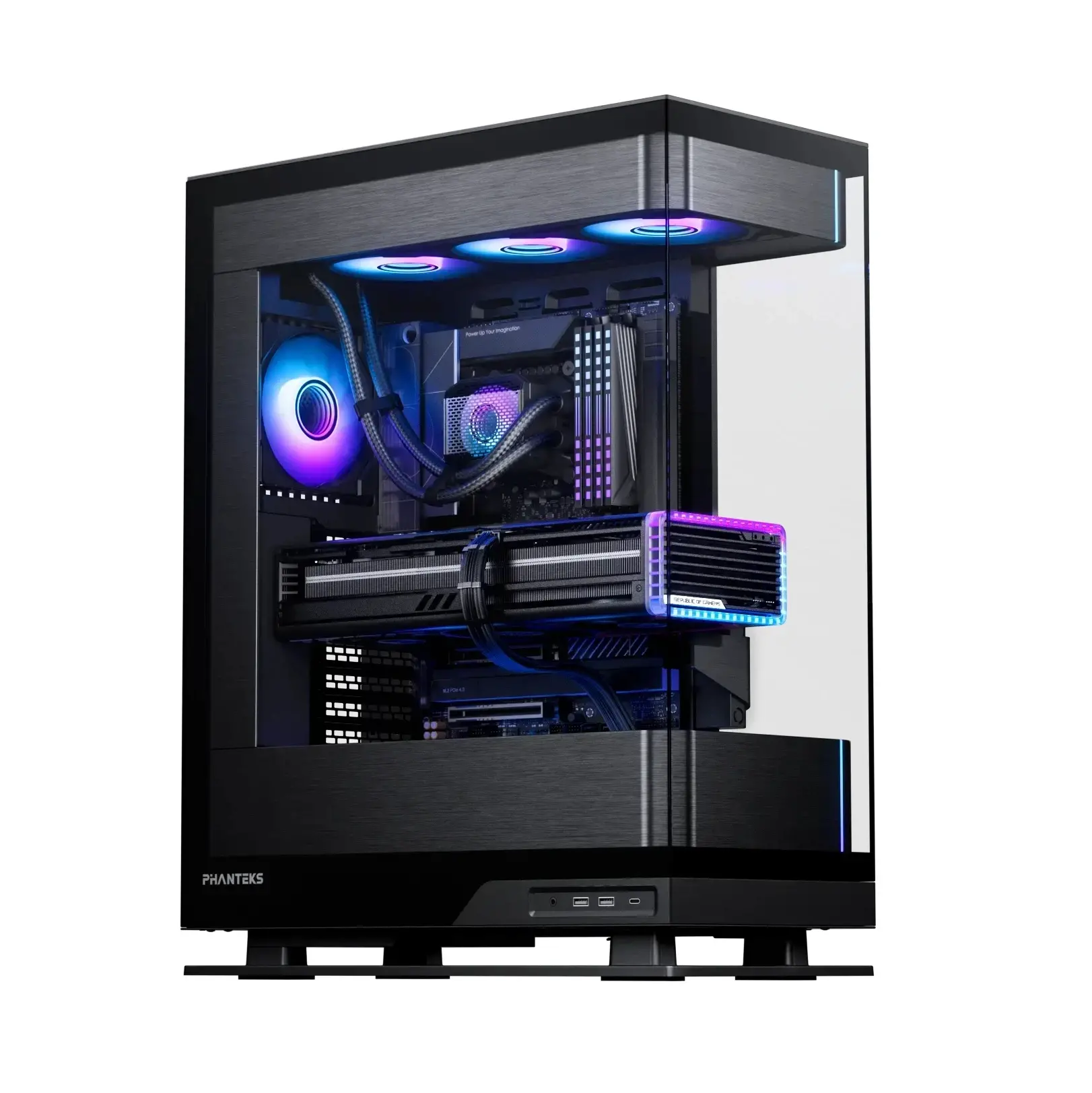 Phanteks кутия Case E-ATX - Evolv X2 Black