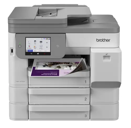 Мастилоструйно многофункционално устройство, Brother MFC-J5117DW Professional Business Inkjet Multifunctional X-Series - 1