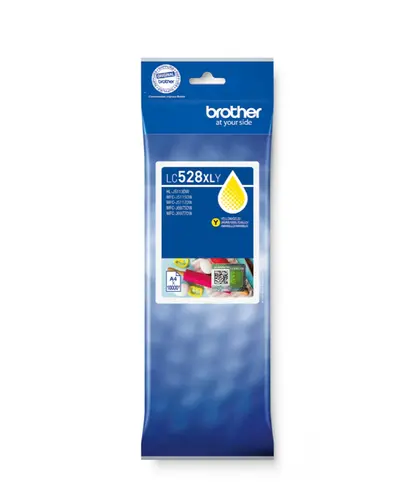 Консуматив, Brother LC528XLY Yellow Ink Cartridge  - 10000 page yield