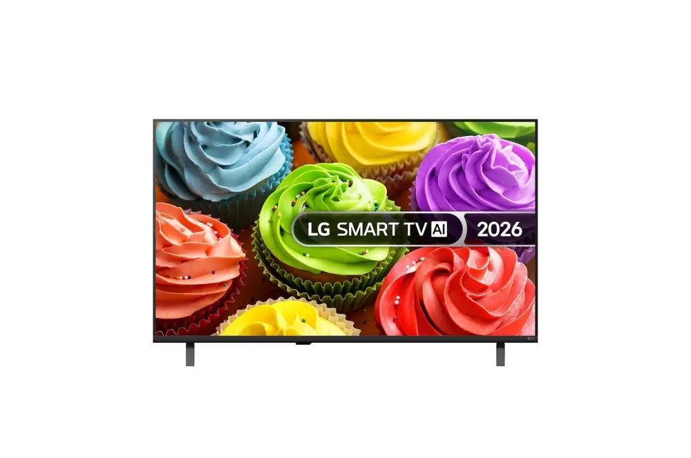 Телевизор, LG 43LB65003LA, 43" LED Full HD (1,920x1,080),  DVB-T2/C/S2, webOS 26 Smart, a5 AI Processor Gen9, Resolution Upscaler, Google Cast, AI, AI Sound Pro,  WiFi 5, HDR10 / HLG, eARC (HDMI 2), Airplay2, CI, LAN, USB, Bluetooth 5.3, Two Pole Stand, Black