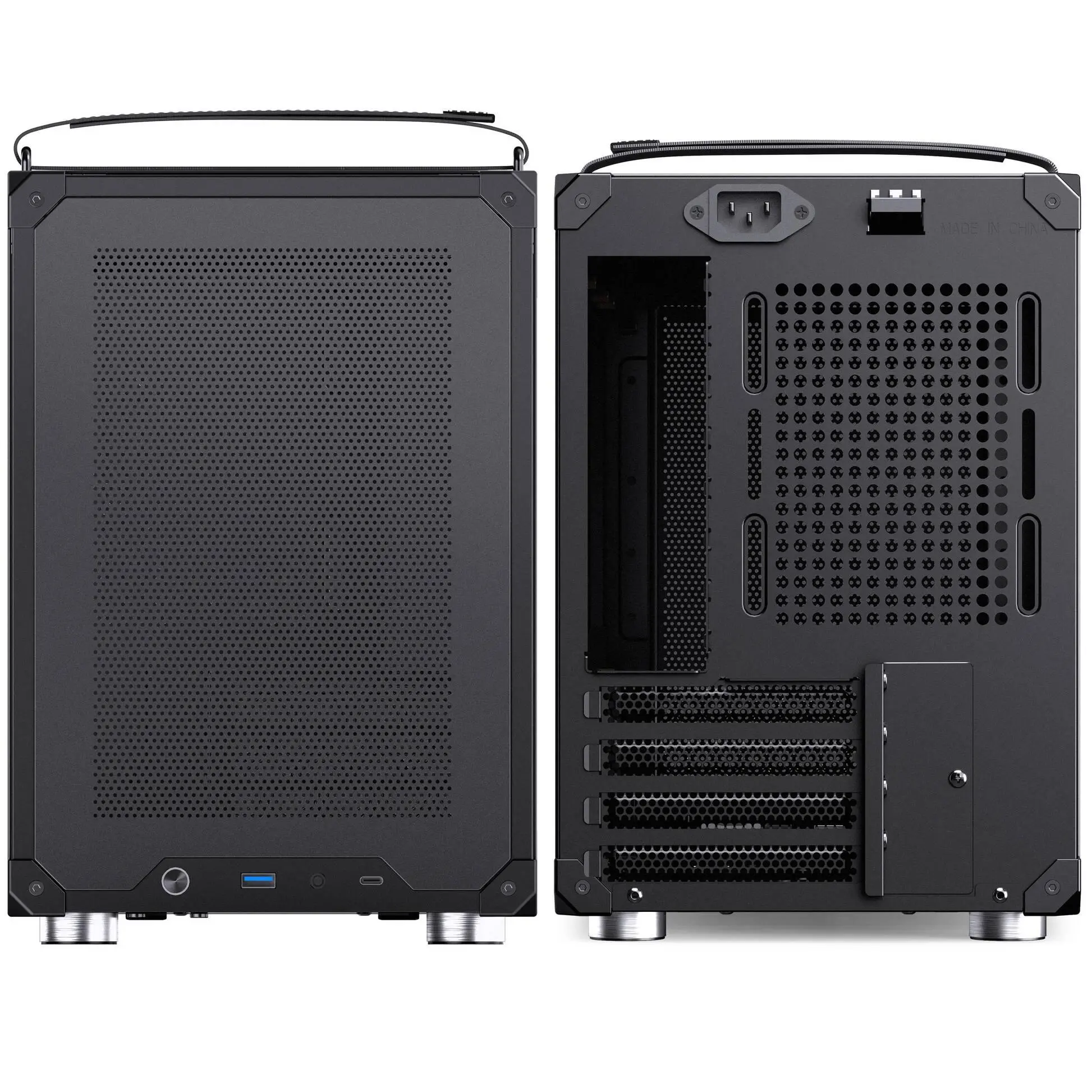 Кутия Jonsbo C6 MAX Micro-ATX - Black - image 12