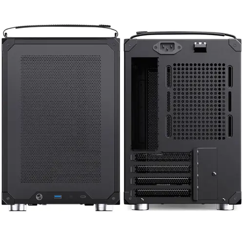 Кутия Jonsbo C6 MAX Micro-ATX - Black - 13
