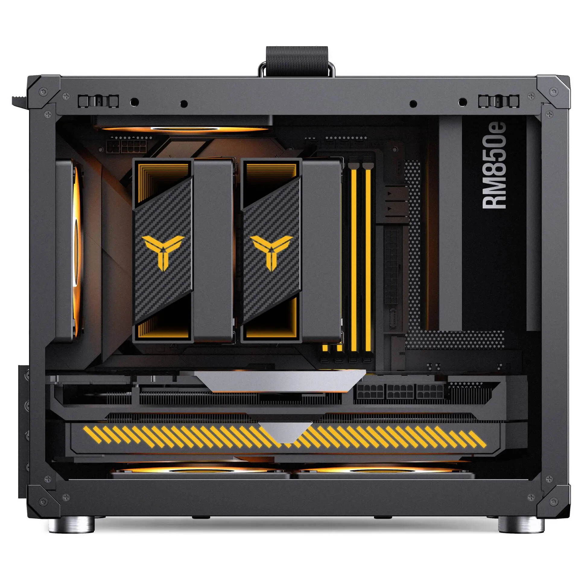 Кутия Jonsbo C6 MAX Micro-ATX - Black - image 4