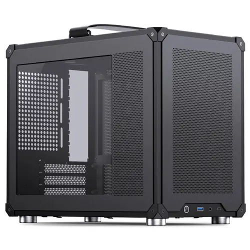 Кутия Jonsbo C6 MAX Micro-ATX - Black - 1