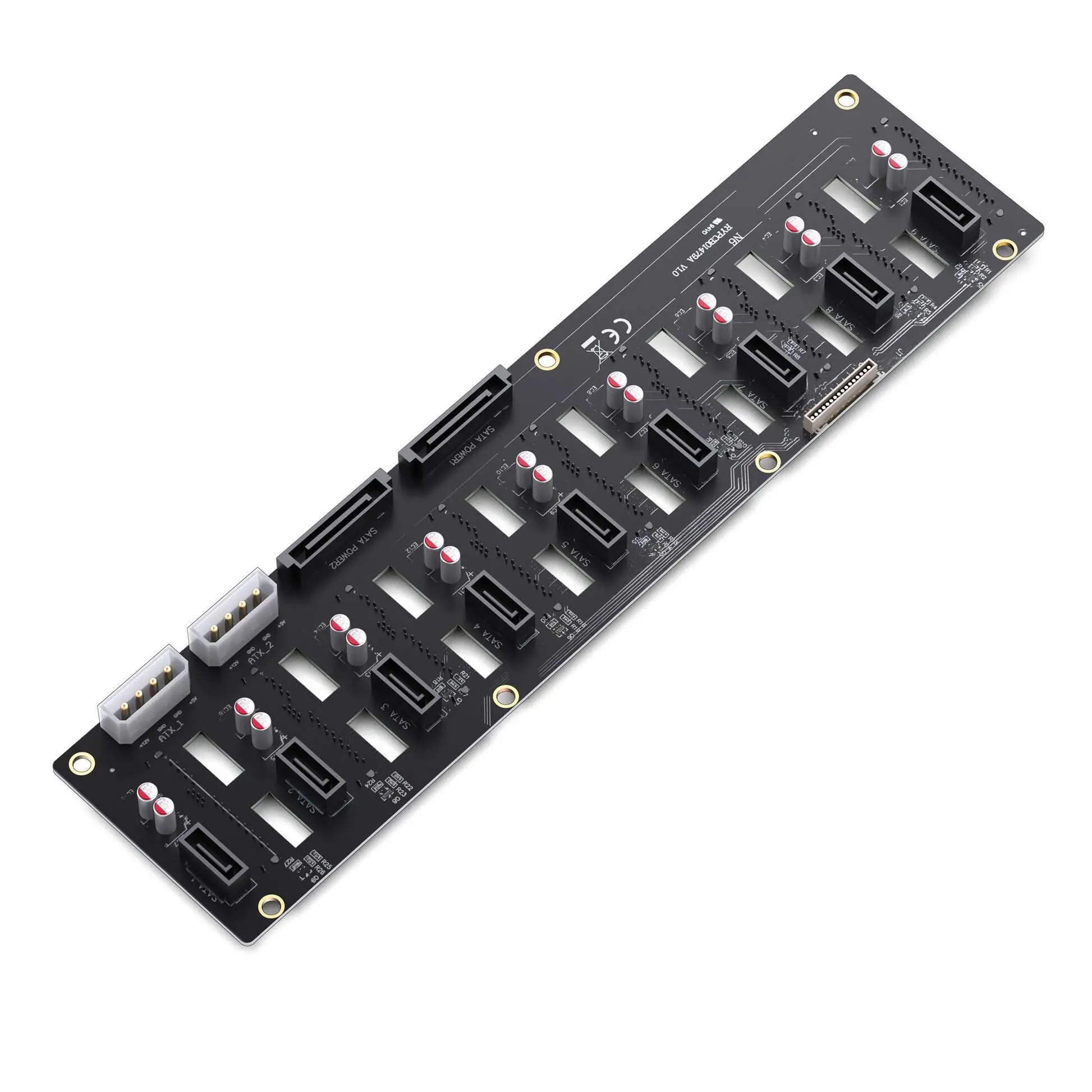 Кутия Jonsbo N6 NAS Micro-ATX - Black - image 9