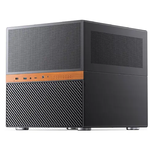 Кутия Jonsbo N6 NAS Micro-ATX - Black - 1