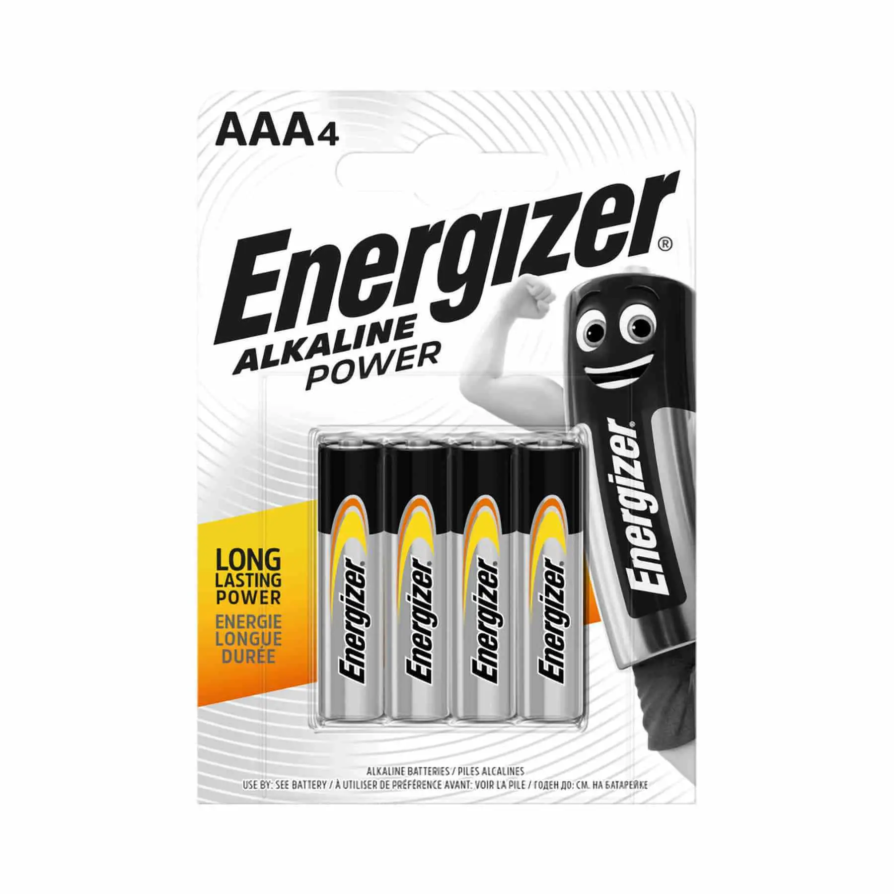 Батерия, 4 AAA BAT ENERGIZER ALKAL 1.5V