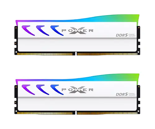 Памет Silicon Power XPOWER Storm RGB 32GB(2x16GB) DDR5 6000MHz CL36 - White