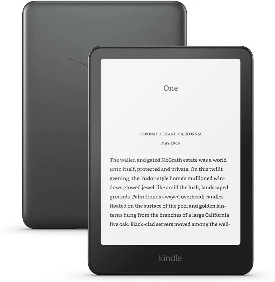 eBook четец Kindle Paperwhite Signature Edition - 7", 32GB - Metalic Black