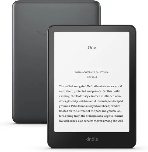 eBook четец Kindle Paperwhite Signature Edition - 7", 32GB - Metalic Black