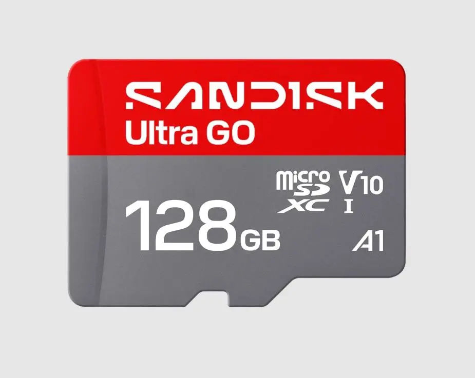 Κάρτα μνήμης SANDISK Ultra GO microSDXC, 128GB, A1, UHS-I, 190MB/s