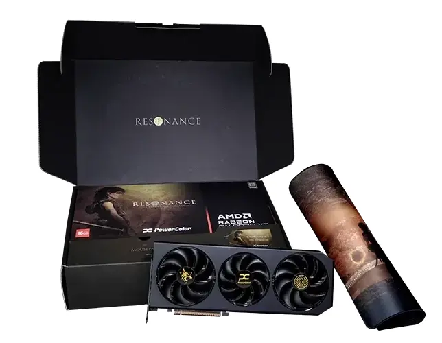 Видео карта PowerColor Radeon RX 9070 XT Hellhound Resonance Edition 16GB GDDR6 - image 4