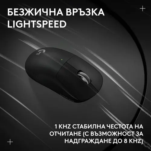 Геймърска безжична мишка Logitech G Pro X Superlight 2c SE - Black - 8